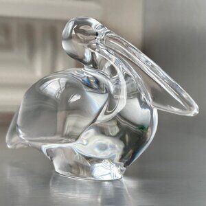 Vintage French Sculpture of Pelican made by Baccarat
